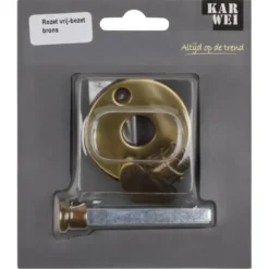 KARWEI vrij-bezet rozet rond messing antiek Discount