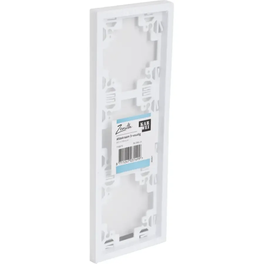 KARWEI Zenith afdekraam 3-voudig wit