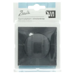 KARWEI Zenith centraalplaat dimmer mat zwart Hot