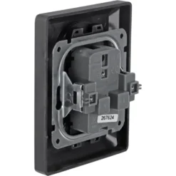 KARWEI Zenith Dubbel Stopcontact Mat Zwart Hot