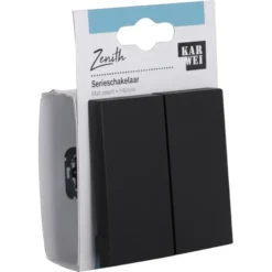 KARWEI Zenith serieschakelaar mat zwart Sale