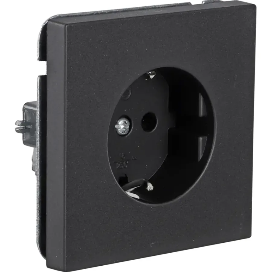 KARWEI Zenith wandcontactdoos mat zwart Hot