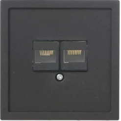 KARWEI Zenith wandcontactdoos UTP mat zwart Best