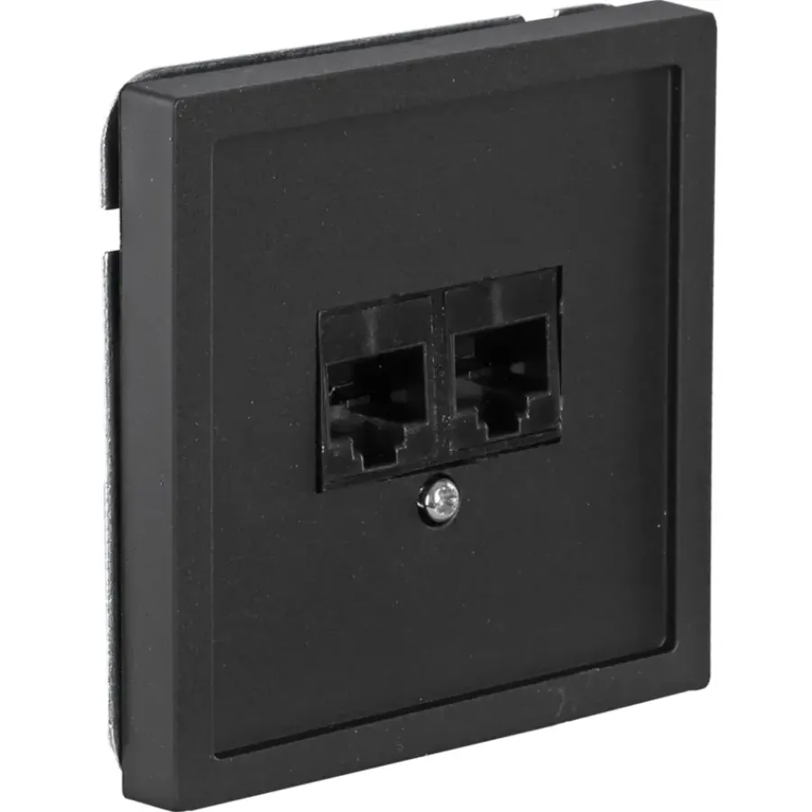 KARWEI Zenith wandcontactdoos UTP mat zwart Best