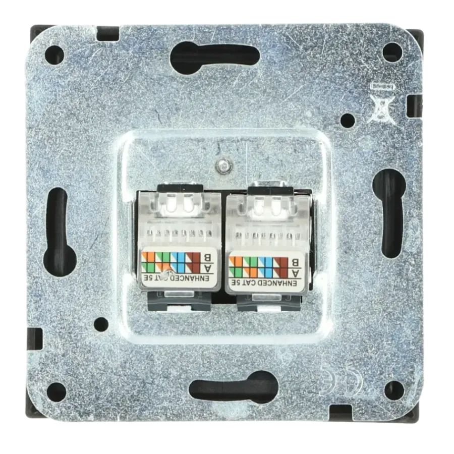 KARWEI Zenith wandcontactdoos UTP mat zwart Best