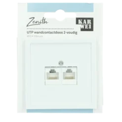 KARWEI Zenith Wandcontactdoos UTP Wit Online