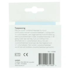 KARWEI Zenith wissel-wisselschakelaar wit Sale