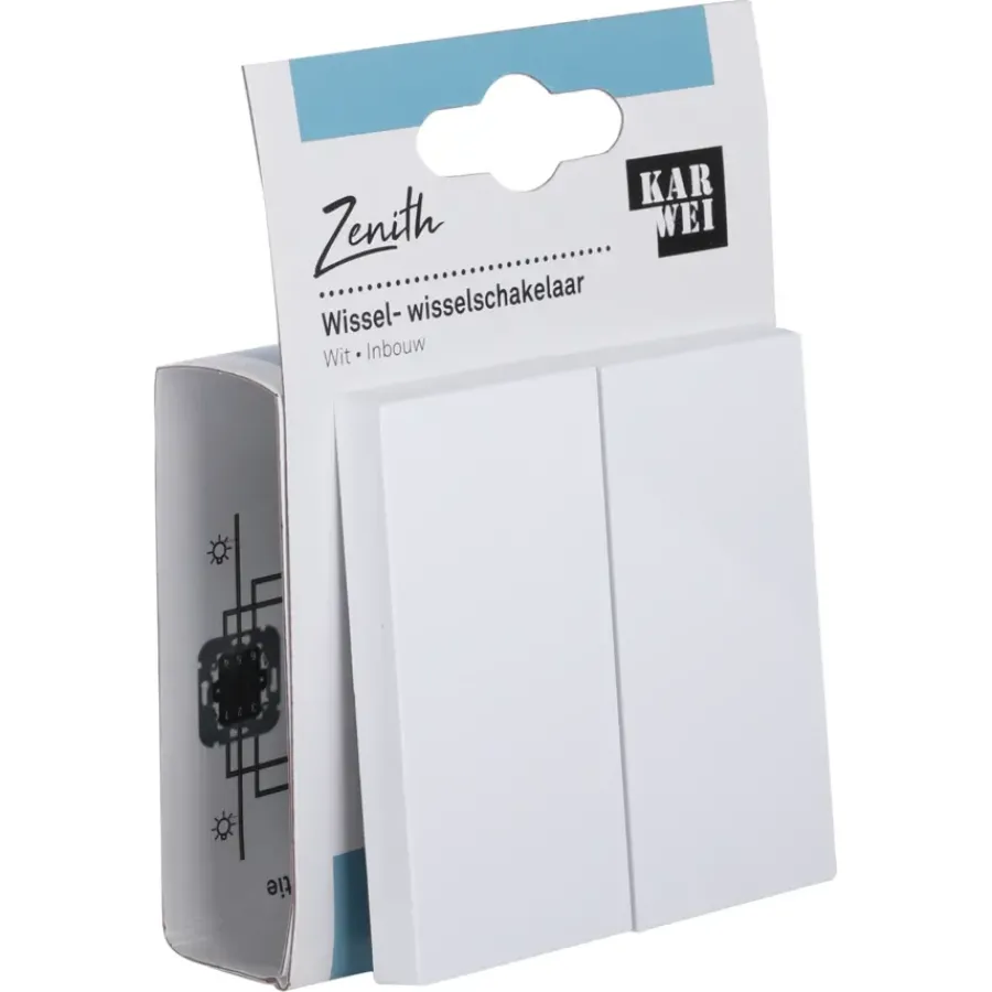KARWEI Zenith wissel-wisselschakelaar wit Sale