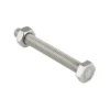KARWEI zeskantbout voldraad rvs M8x35 mm 8 stuks