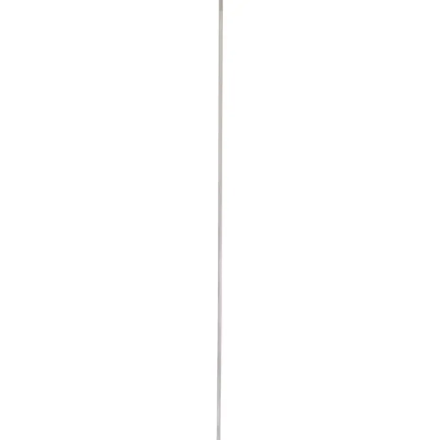 Geen Keukenplintprofiel kunststof 9.5x20mm transparant lengte 260cm Clearance