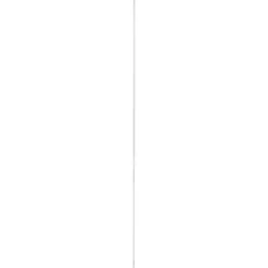 Geen Keukenplintprofiel kunststof 9.5x20mm transparant lengte 260cm Clearance