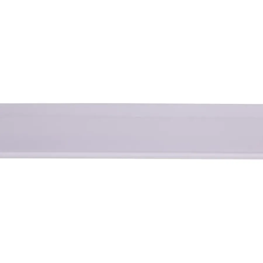 Geen Keukenplintprofiel kunststof 9.5x20mm transparant lengte 260cm Clearance