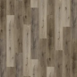 Kleurstaal click PVC Basic grijs/bruin eiken houtlook