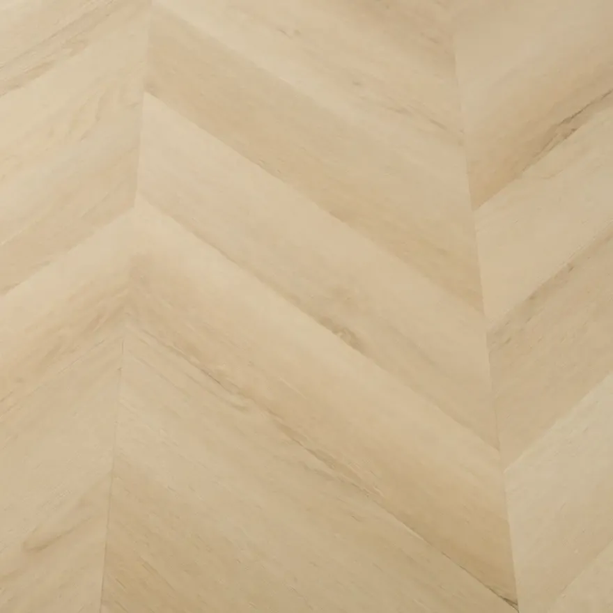 Kleurstaal click PVC Hongaarse punt beige eiken houtlook