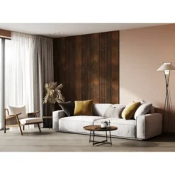 Silentlines Kleurstaal decorpaneel roest 20x30 cm