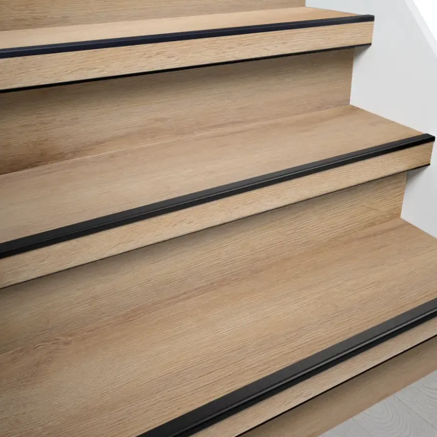 Kleurstaal Firststep Traprenovatie PVC Naturel Eiken