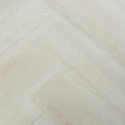Kleurstaal Karwei click PVC Primera visgraat beige eiken houtlook