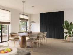 CanDo Kleurstaal lattenwand Decowall Advanced walnoot 25x30cm Online