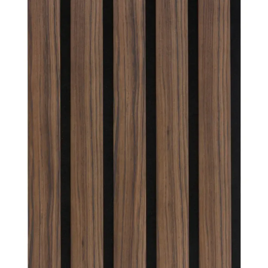 CanDo Kleurstaal lattenwand Decowall Advanced walnoot 25x30cm Online