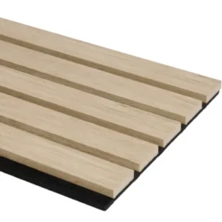CanDo Kleurstaal lattenwand Decowall Advanced natuur eiken 25x30cm Hot