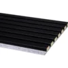 CanDo Kleurstaal lattenwand Decowall Acoustic zwart 25x30cm Clearance