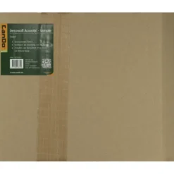 CanDo Kleurstaal lattenwand Decowall Acoustic zwart 25x30cm Clearance