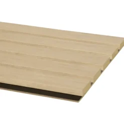 CanDo Kleurstaal lattenwand Decowall Essential naturel eiken 25x30cm