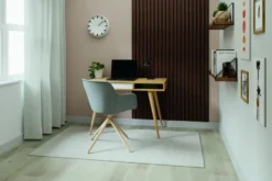 CanDo Kleurstaal lattenwand Decowall Essential walnoot 25x30cm Sale