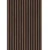 Silentlines Kleurstaal lattenwand gerookt eiken 20x30 cm Hot