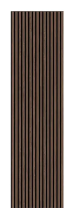 Silentlines Kleurstaal lattenwand gerookt eiken 20x30 cm Hot