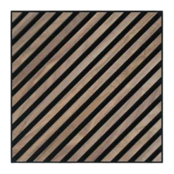 Silentlines Kleurstaal lattenwand hongaarse punt walnoot 20 x 30 cm Online