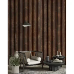 Silentlines Kleurstaal lattenwand roest 20x30cm New