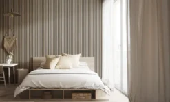 Silentlines Kleurstaal lattenwand vilt op vilt camel 20x30 cm Best