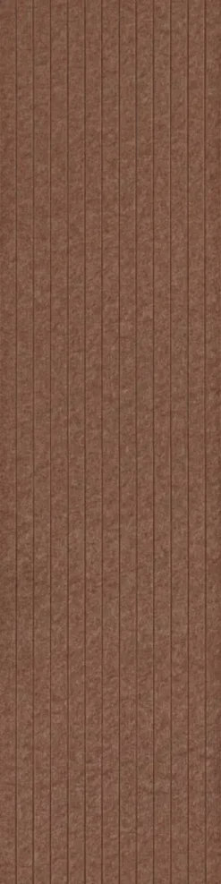 Silentlines Kleurstaal lattenwand vilt terra 20x30 cm