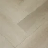 Kleurstaal Le Noir & Blanc click PVC Stretto visgraat beige eiken houtlook