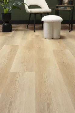 Kleurstaal Lundia click PVC Natuur Lykke lichtbruin houtlook