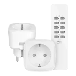 KlikAanKlikUit Stopcontactdimmer 2 stuks met Afstandsbediening ACC-250R Outlet