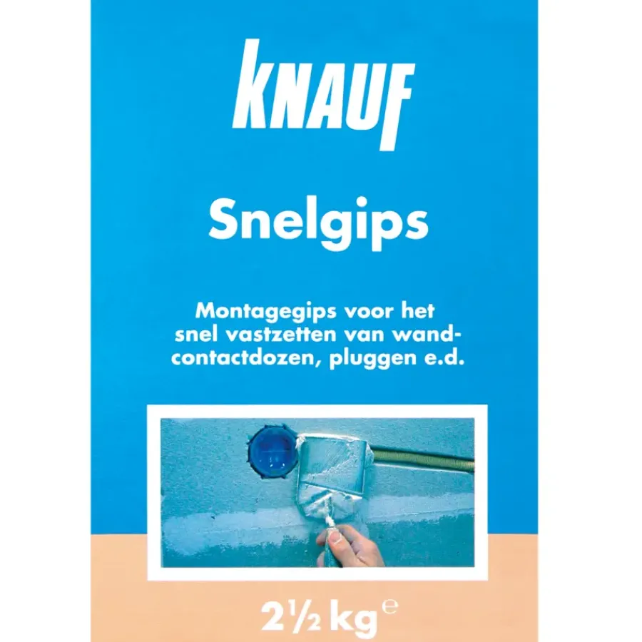 Knauf snelgips 2,5 kg Best