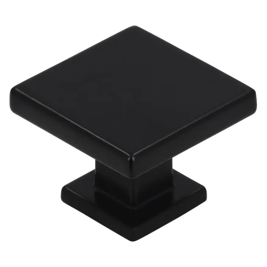 Knop Saar zwart 30mm