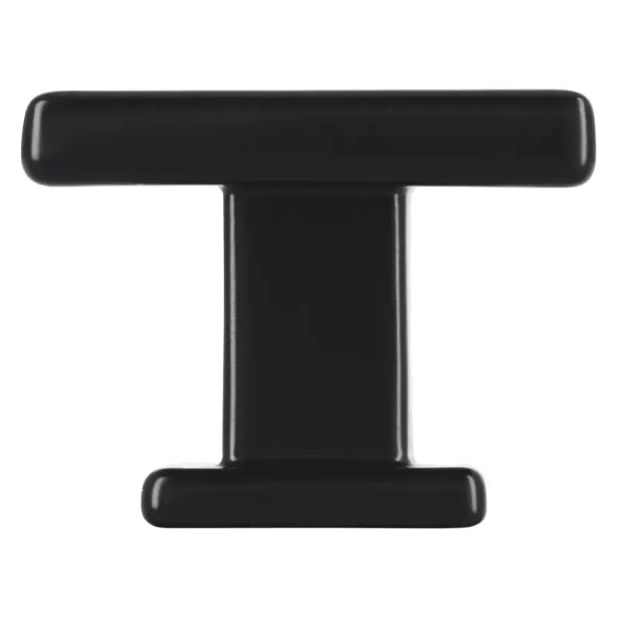 Knop Saar zwart 30mm