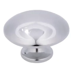 Knop Sophia chroom glans 35mm