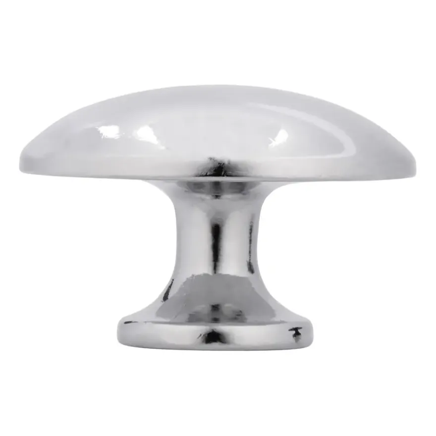 Knop Sophia chroom glans 35mm