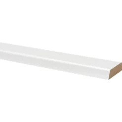 Geen Koplat MDF schuin wit folie 12x45 mm lengte 260 cm Best