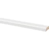 Geen Koplat MDF schuin wit folie 12x37 mm lengte 260 cm Clearance