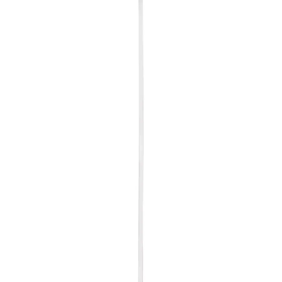 Geen Koplat MDF schuin wit gegrond 12x45mm 270cm Clearance
