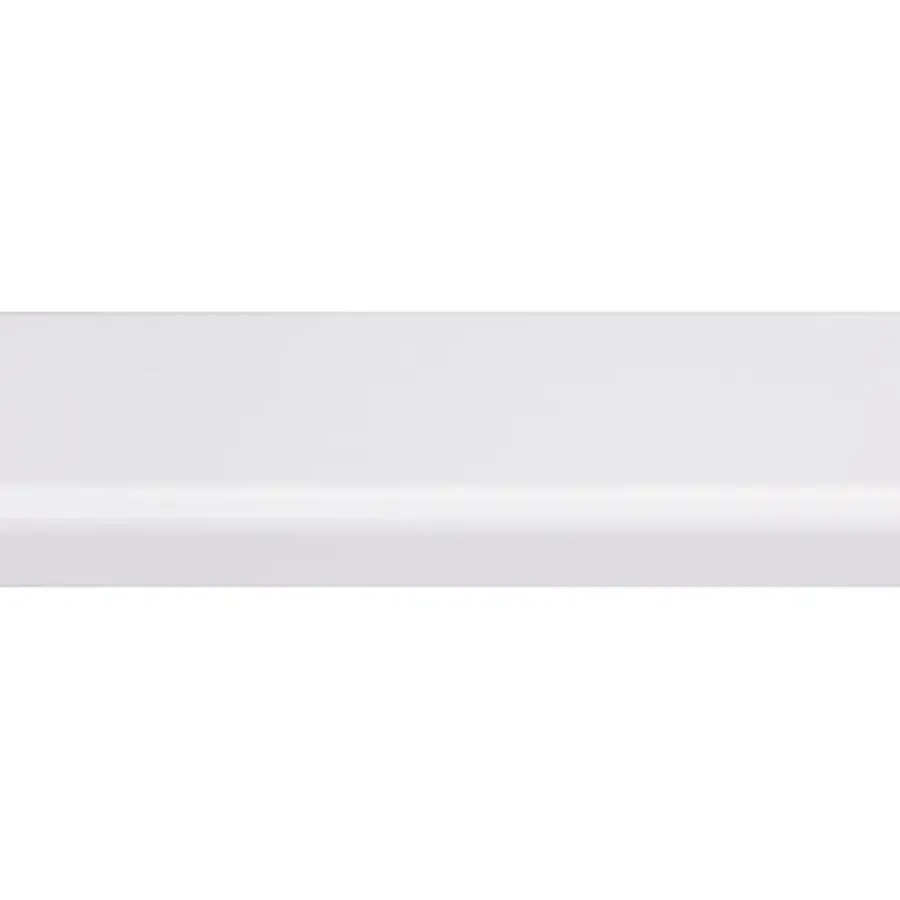 Geen Koplat recht grenen wit gelakt 12x45mm 270cm Sale