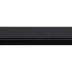 Geen Koplat recht grenen zwart gelakt 12x45mm 270cm Outlet