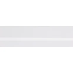 Geen Koplat schuin grenen wit gelakt 12x45mm 270cm