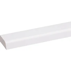 Geen Koplat schuin grenen wit gelakt 12x34mm 270cm Hot