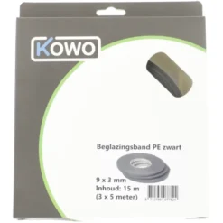 KOWO beglazingsband 3 x 9 mm 15 m Discount